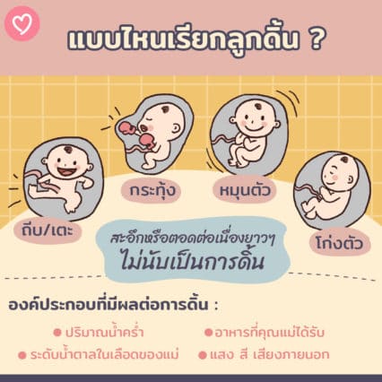 คุณแม่ต้องรู้! การนับลูกดิ้นเป็นสิ่งสำคัญสำหรับคุณแม่ตั้งครรภ์